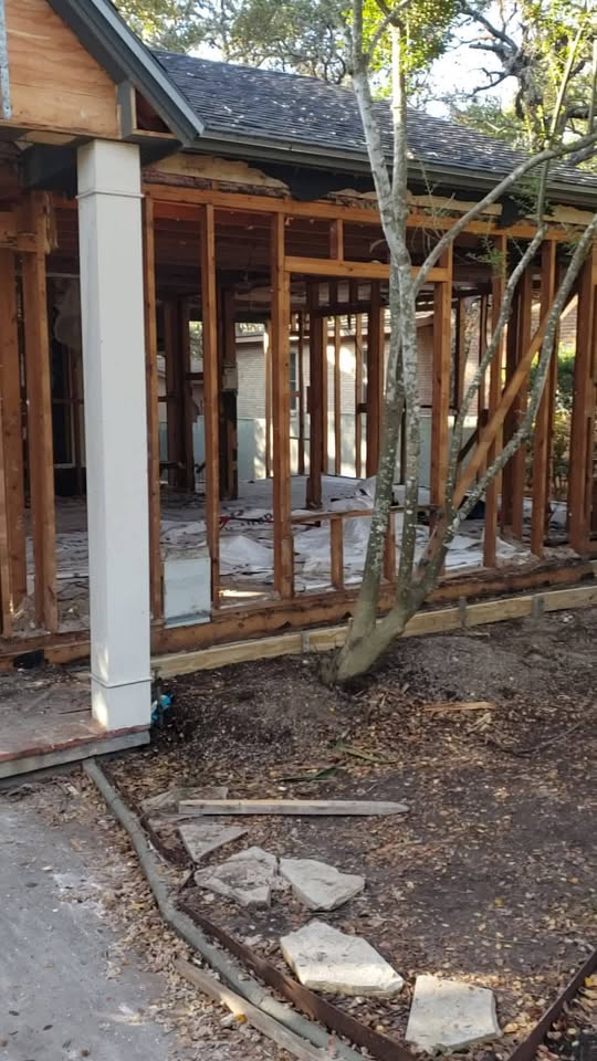 Full remodel plumbing rough-in in Alamo Heights